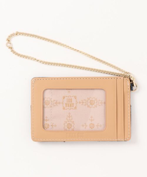 大人気★ANNA SUI ルーミー パスケース★ダマスクローズ柄 上品 ANNA SUI（アナスイ）の「ルーミー パスケース（パスケース