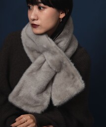 Demi-Luxe BEAMS ミンク フェイクファー マフラー Demi-Luxe BEAMS（デミルクス ビームス）ミンク フェイクファー