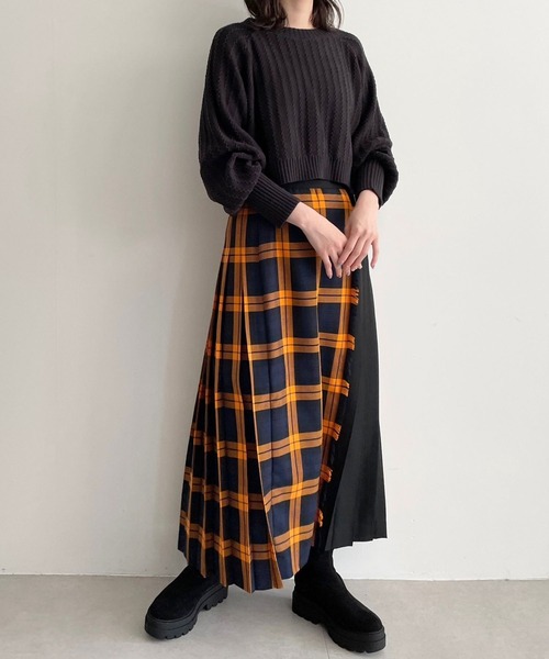 LOWRYS FARM(ローリーズファーム)の「マルチウェイクロップドプルオーバー 967411(カーディガン/ボレロ・レディース・グレー/ブラウン系その他/アイボリー/ブラウン/ベージュ/チャコールグレー/ホワイト系その他・FREE)」の8枚目の写真