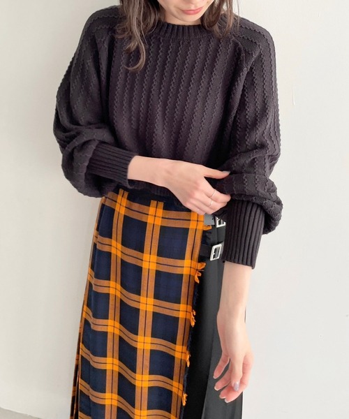 LOWRYS FARM(ローリーズファーム)の「マルチウェイクロップドプルオーバー 967411(カーディガン/ボレロ・レディース・グレー/ブラウン系その他/アイボリー/ブラウン/ベージュ/チャコールグレー/ホワイト系その他・FREE)」の10枚目の写真