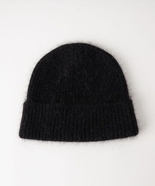 green label relaxing（グリーンレーベルリラクシング）の「リブ ニットキャップ / 帽子 / ニット帽（ニットキャップ/ビーニー・レディース・ライトグレー/ブラック/オフホワイト/コバルトブルー・FREE）」の2枚目の写真