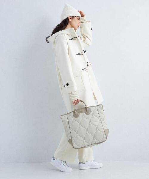 green label relaxing（グリーンレーベルリラクシング）の「リブ ニットキャップ / 帽子 / ニット帽（ニットキャップ/ビーニー・レディース・ライトグレー/ブラック/オフホワイト/コバルトブルー・FREE）」の9枚目の写真