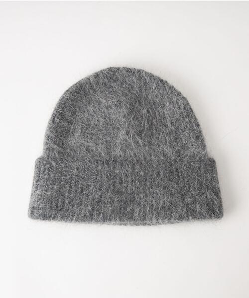 green label relaxing（グリーンレーベルリラクシング）の「リブ ニットキャップ / 帽子 / ニット帽（ニットキャップ/ビーニー・レディース・ライトグレー/ブラック/オフホワイト/コバルトブルー・FREE）」の11枚目の写真