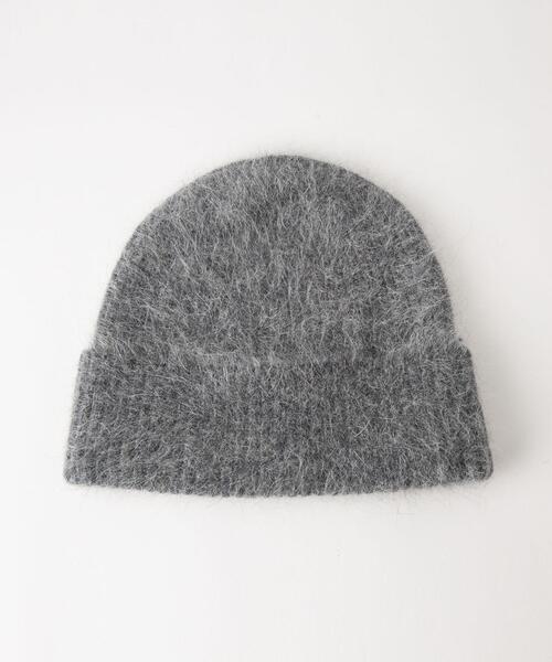 green label relaxing（グリーンレーベルリラクシング）の「リブ ニットキャップ / 帽子 / ニット帽（ニットキャップ/ビーニー・レディース・ライトグレー/ブラック/オフホワイト/コバルトブルー・FREE）」の12枚目の写真