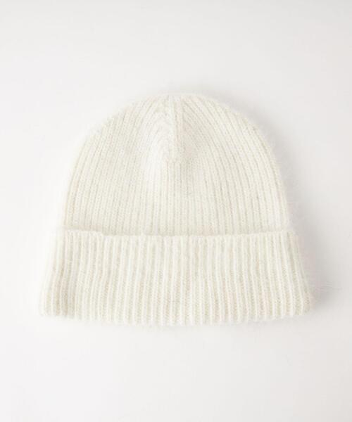 green label relaxing（グリーンレーベルリラクシング）の「リブ ニットキャップ / 帽子 / ニット帽（ニットキャップ/ビーニー・レディース・ライトグレー/ブラック/オフホワイト/コバルトブルー・FREE）」の15枚目の写真