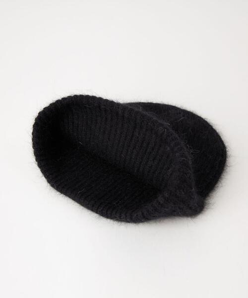 green label relaxing（グリーンレーベルリラクシング）の「リブ ニットキャップ / 帽子 / ニット帽（ニットキャップ/ビーニー・レディース・ライトグレー/ブラック/オフホワイト/コバルトブルー・FREE）」の18枚目の写真