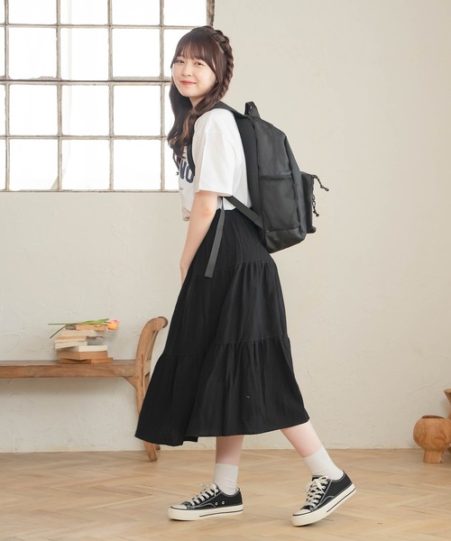 Cham.（チャム）の「メンズライクビッグT（Tシャツ/カットソー・レディース・ネイビー/ホワイト・F）」の7枚目の写真