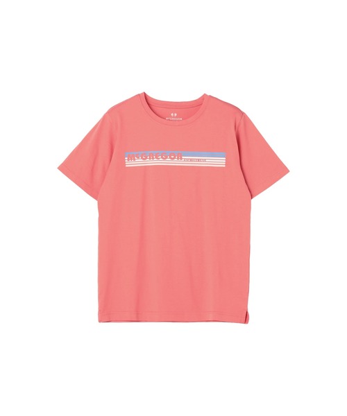 McGREGOR(マックレガー)の「プリントロゴTシャツ(Tシャツ/カットソー・レディース・ホワイト/ピンク/ライトイエロー/ネイビー/アイボリー/コーラル・L/M)」の19枚目の写真