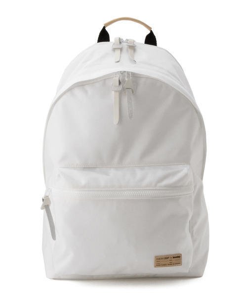 B:MING by BEAMS（ビーミングバイビームス）の「buddy×ビーミング by ビームス / 別注 Glossa BAG PACK（バックパック/リュック・メンズ・ホワイト/ブラック/オリーブ・ONE SIZE）」の4枚目の写真