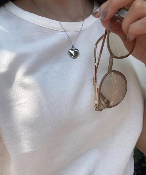 flower（フラワー）の「ハートチャームネックレス（ネックレス・レディース・ゴールド/シルバー・FREE）」の17枚目の写真