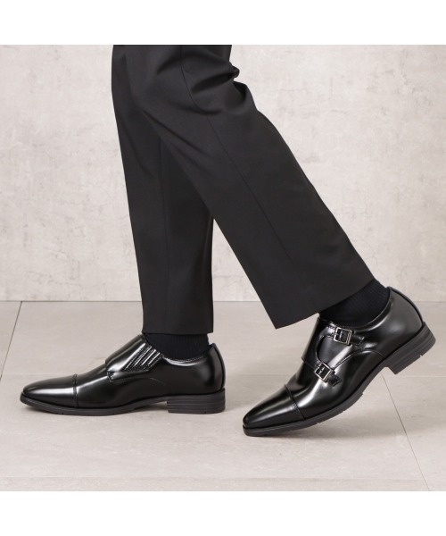 CEDAR CREST（セダークレスト ）の「幅広撥水ビジネスシューズ（ドレスシューズ・メンズ・ブラック・25.5cm/28.0cm/27.5cm/26.5cm/27.0cm/26.0cm/24.5cm/25.0cm）」の6枚目の写真