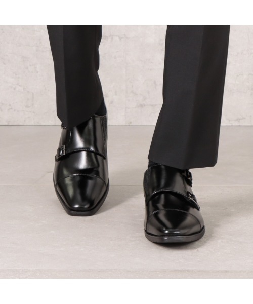 CEDAR CREST（セダークレスト ）の「幅広撥水ビジネスシューズ（ドレスシューズ・メンズ・ブラック・25.5cm/28.0cm/27.5cm/26.5cm/27.0cm/26.0cm/24.5cm/25.0cm）」の7枚目の写真