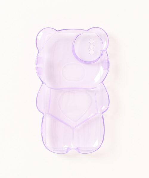 Mayree（メイリー）の「【float】《耐衝撃》テディベア キャンディーカラーiPhoneケース【iPhoneシリーズ/各種機種対応】（スマホケース/カバー・レディース・イエロー/ブルー/ピンク/パープル/ブラック/クリア・A/B/C/F/H/I/J/N/O/P/Q/T/U/V/W/iPhone 15/iPhone 15 Plus/iPhone 15 Pro/iPhone 15 Pro Max/iPhone 16 Pro/iPhone 16）」の7枚目の写真