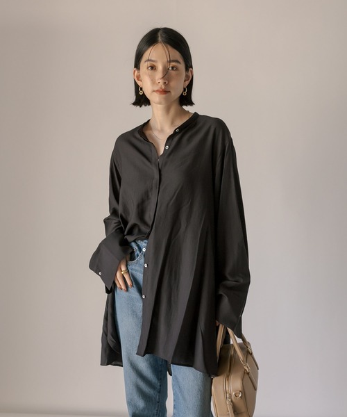 新品　リヴドロワ　バックディテールシャツ　ブラウス バックデティールシャツ（シャツ/ブラウス）｜RIVE DROITE