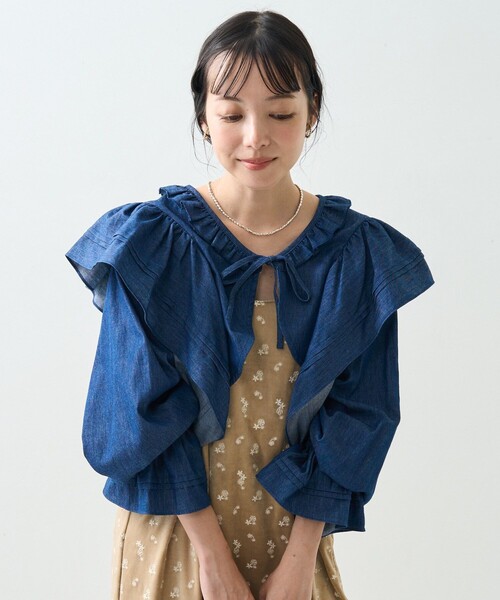 FREAK'S STORE（フリークスストア）の「フリルボレロ（カーディガン