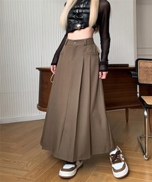 Dream garden | サイドプリーツロングスカート(スカート)