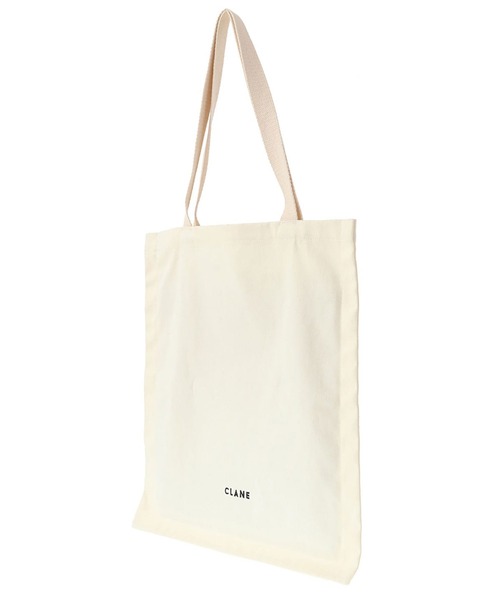CLANE(クラネ)の「FABRIC TOTE BAG(トートバッグ・レディース・ブラック/アイボリー・FREE)」の6枚目の写真