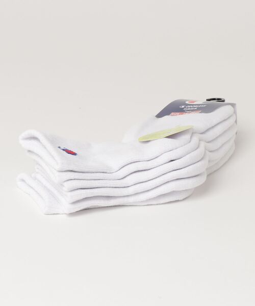 Champion（チャンピオン）の「【Champion/チャンピオン】キッズ 【3足組】クォーターレングスソックス【ハーフパイル】（ソックス/靴下・キッズ・ホワイト/その他・FREE）」の12枚目の写真