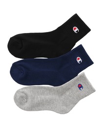 Champion | 【Champion/チャンピオン】キッズ 【3足組】クォーターレングスソックス【ハーフパイル】(ソックス/靴下)