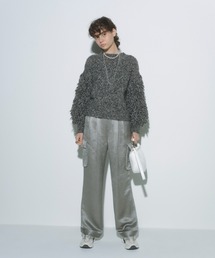 emmi | 【emmi atelier】シャイニーアセテートカーゴパンツ(カーゴパンツ)