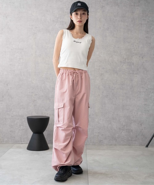 パラシュートカーゴパンツ　XS セール】WEGO/【XSサイズ～豊富なサイズ展開】イージー