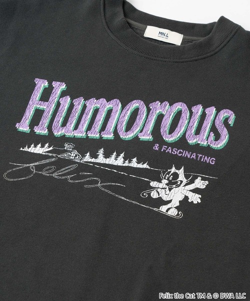 FELIX】別注 フェリックス ヴィンテージプリントスウェット