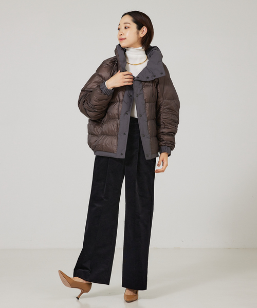 qualite（カリテ）の「【2WAY】ショートリバーダウン（ダウン