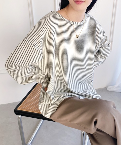 セール】ボーダーロンT（Tシャツ/カットソー）｜wears