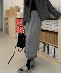 フリンジロングスカート