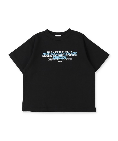 GROOVY COLORS（グルービーカラーズ）の「PLAY IN THE PARK Tシャツ（Tシャツ/カットソー・キッズ・ホワイト/ブラック・120/90/100/110）」の4枚目の写真