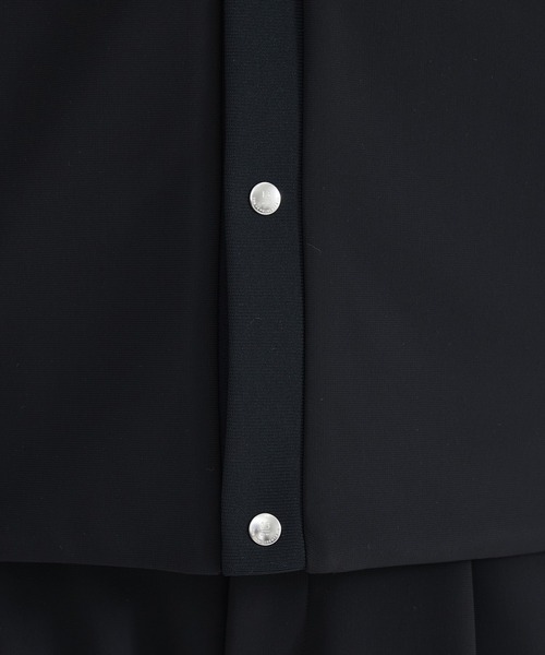 THE TOKYO/ザトウキョウ】Aerogel Fabric Snap Cardigan/エアロゲル