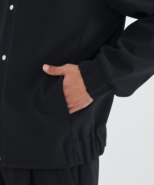 THE TOKYO(ザトウキョウ)の「【THE TOKYO/ザトウキョウ】Aerogel Fabric Snap Cardigan/エアロゲルファブリックスナップカーディガン(カーディガン/ボレロ・メンズ・ブラック・44/46/48)」の11枚目の写真