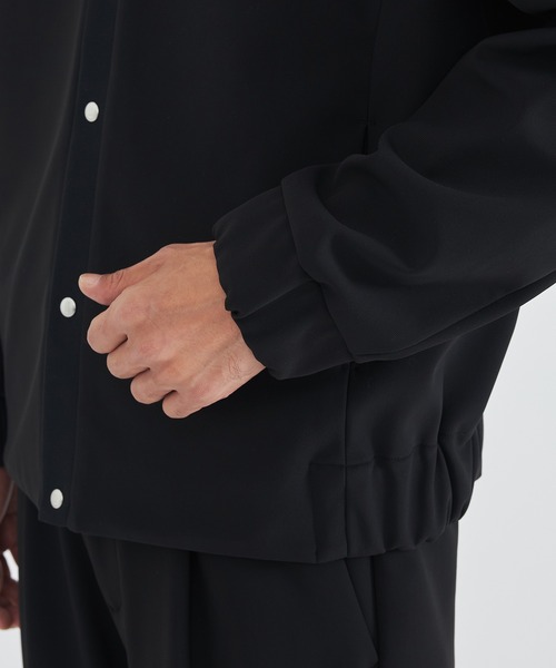 THE TOKYO/ザトウキョウ】Aerogel Fabric Snap Cardigan/エアロゲル