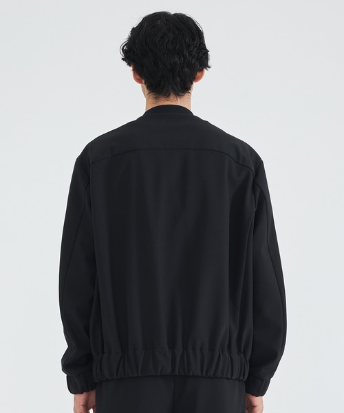 THE TOKYO/ザトウキョウ】Aerogel Fabric Snap Cardigan/エアロゲル