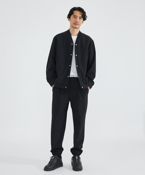 THE TOKYO/ザトウキョウ】Aerogel Fabric Snap Cardigan/エアロゲル