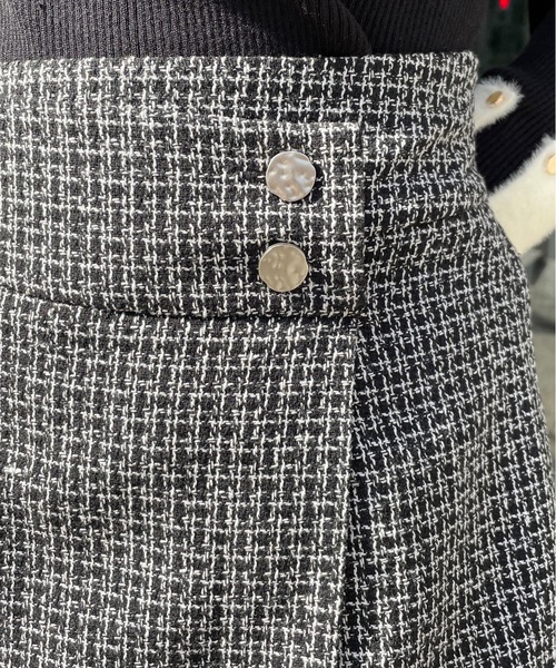 NOMAE(ノーマエ)の「ラップスカパン(その他パンツ・レディース・アイボリー/ダークグレー/ブラック・FREE)」の14枚目の写真