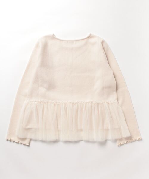 flower（フラワー）の「バレエチュールトップ（Tシャツ/カットソー・レディース・アイボリー/ブラック・FREE）」の7枚目の写真