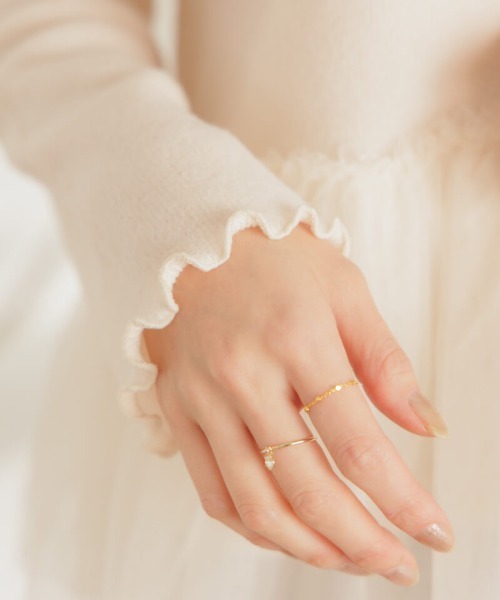 flower（フラワー）の「バレエチュールトップ（Tシャツ/カットソー・レディース・アイボリー/ブラック・FREE）」の22枚目の写真