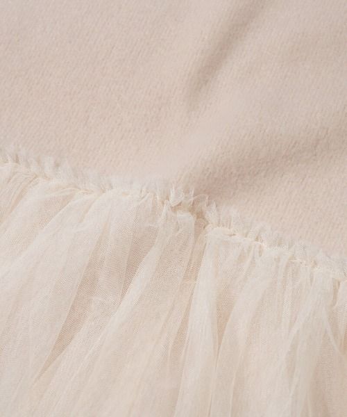 flower（フラワー）の「バレエチュールトップ（Tシャツ/カットソー・レディース・アイボリー/ブラック・FREE）」の3枚目の写真