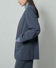 LE CIEL BLEU ベージュ テーラードジャケット ル シェル ブルー - LE CIEL BLEU | Harness Oversized | RESTIR