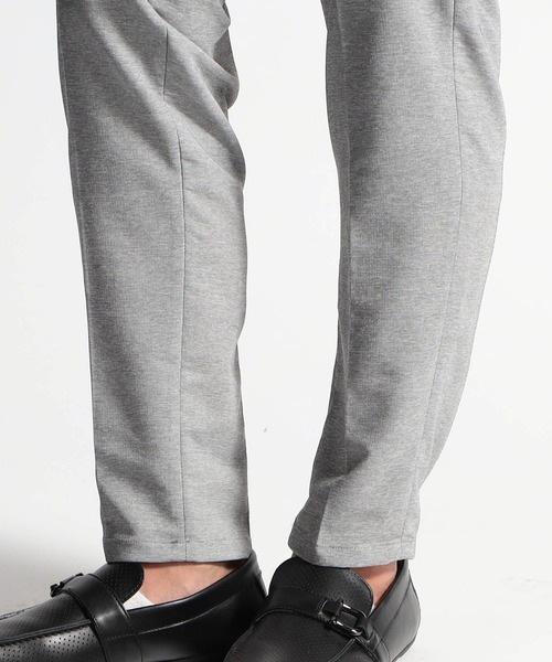 HIDEAWAYS NICOLE(ハイダウェイニコル)の「マーブルカラミイージーパンツ(スラックス・メンズ・チャコールグレー/ネイビー/サックスブルー/トップグレー・SMALL/MEDIUM/LARGE/X-LARGE)」の15枚目の写真