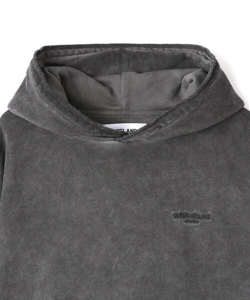WHITELAND（ホワイトランド）の「WHITELAND/ホワイトランド/プルパーカー（パーカー・レディース・チャコールグレー・F）」の5枚目の写真