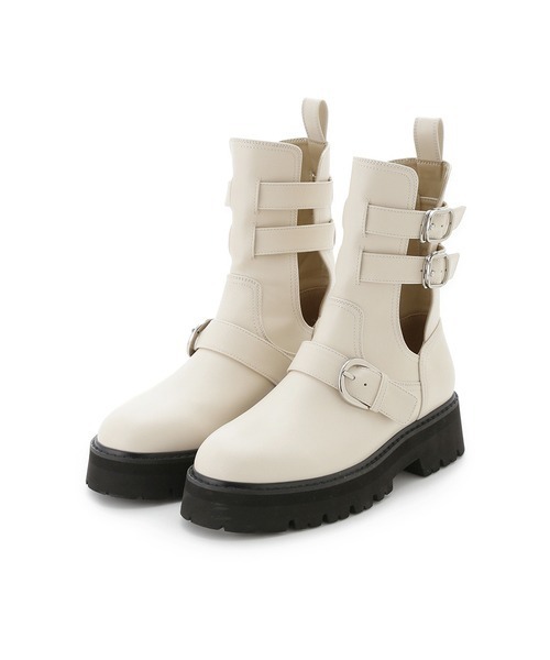 LILY BROWN（リリーブラウン）の「バックルブーツ（パンプス）」 - WEAR