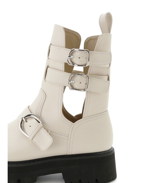 LILY BROWN（リリーブラウン）の「バックルブーツ（パンプス）」 - WEAR