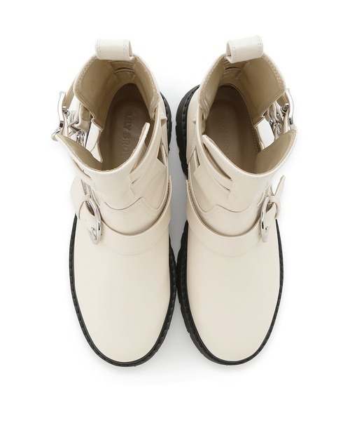 LILY BROWN（リリーブラウン）の「バックルブーツ（パンプス）」 - WEAR