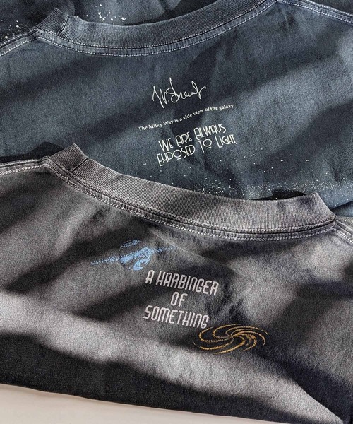 ANME（アンメ）の「【4サイズ展開】宇宙プリント半袖Tシャツ（Tシャツ/カットソー・レディース・ブラック系その他/ブラック系その他3/ブラック系その他2/ブラック系その他4/ブラック系その他6/ブラック系その他5・M/L/XXL/XL）」の7枚目の写真