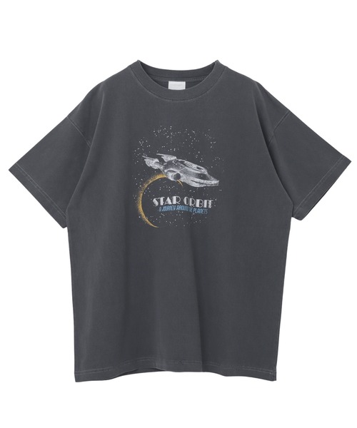 ANME（アンメ）の「【4サイズ展開】宇宙プリント半袖Tシャツ（Tシャツ/カットソー・レディース・ブラック系その他/ブラック系その他3/ブラック系その他2/ブラック系その他4/ブラック系その他6/ブラック系その他5・M/L/XXL/XL）」の12枚目の写真