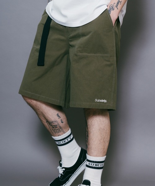 【セール】BAKER SHORTS（その他パンツ）｜Subciety（サブサエティ） 6,600円