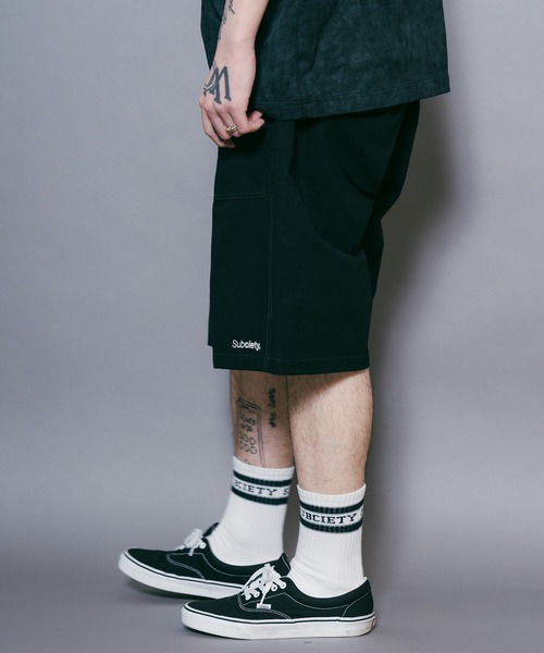 Subciety（サブサエティ）の「BAKER SHORTS（その他パンツ・メンズ・ベージュ/オリーブ/ブラック・X-LARGE/LARGE/MEDIUM/SMALL）」の15枚目の写真