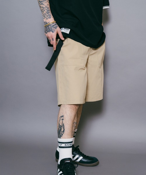 Subciety（サブサエティ）の「BAKER SHORTS（その他パンツ・メンズ・ベージュ/オリーブ/ブラック・X-LARGE/LARGE/MEDIUM/SMALL）」の9枚目の写真